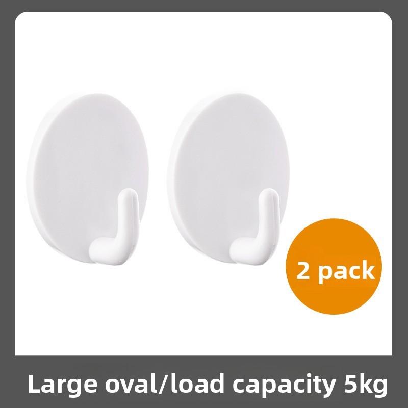 Plastic Modern Minimalist Adhesive Hooks Pack For Outdoor Storage Rainproof