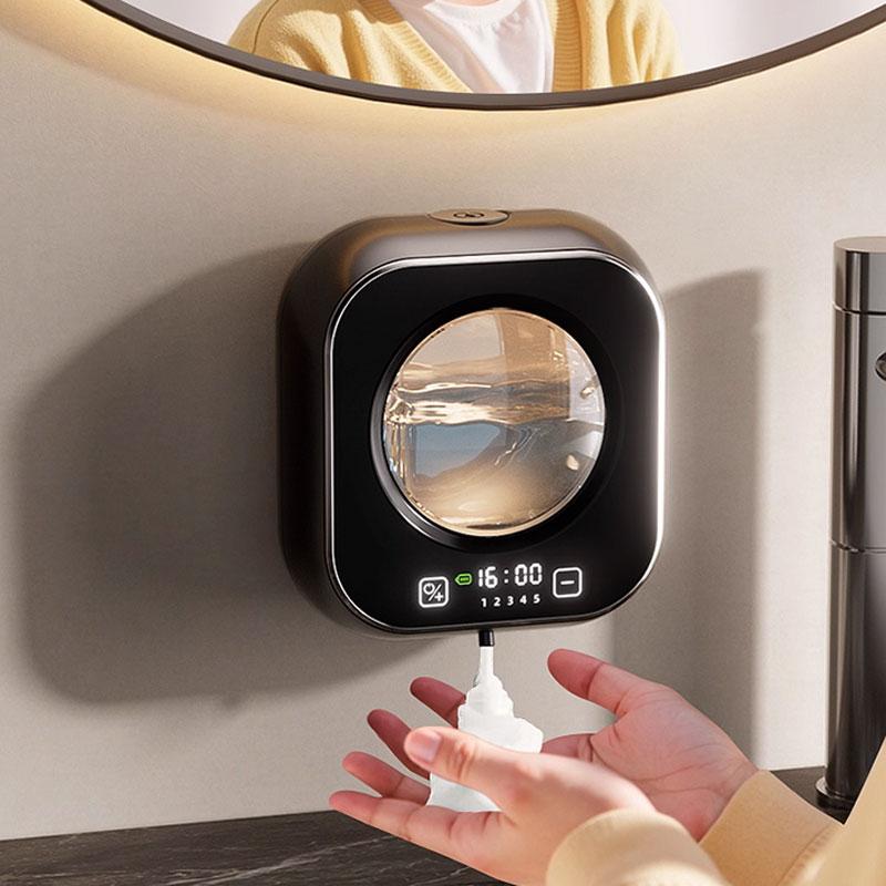 Automatic induction hand washing liquid machine detergent machine intelligent foam wall mounted rechargeable mobile phone