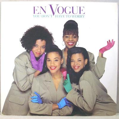 12inch Record EN VOGUE - You Don't Have To Worry A7812T,75678611 Atlantic 1990 UK Dance & Electronica Used