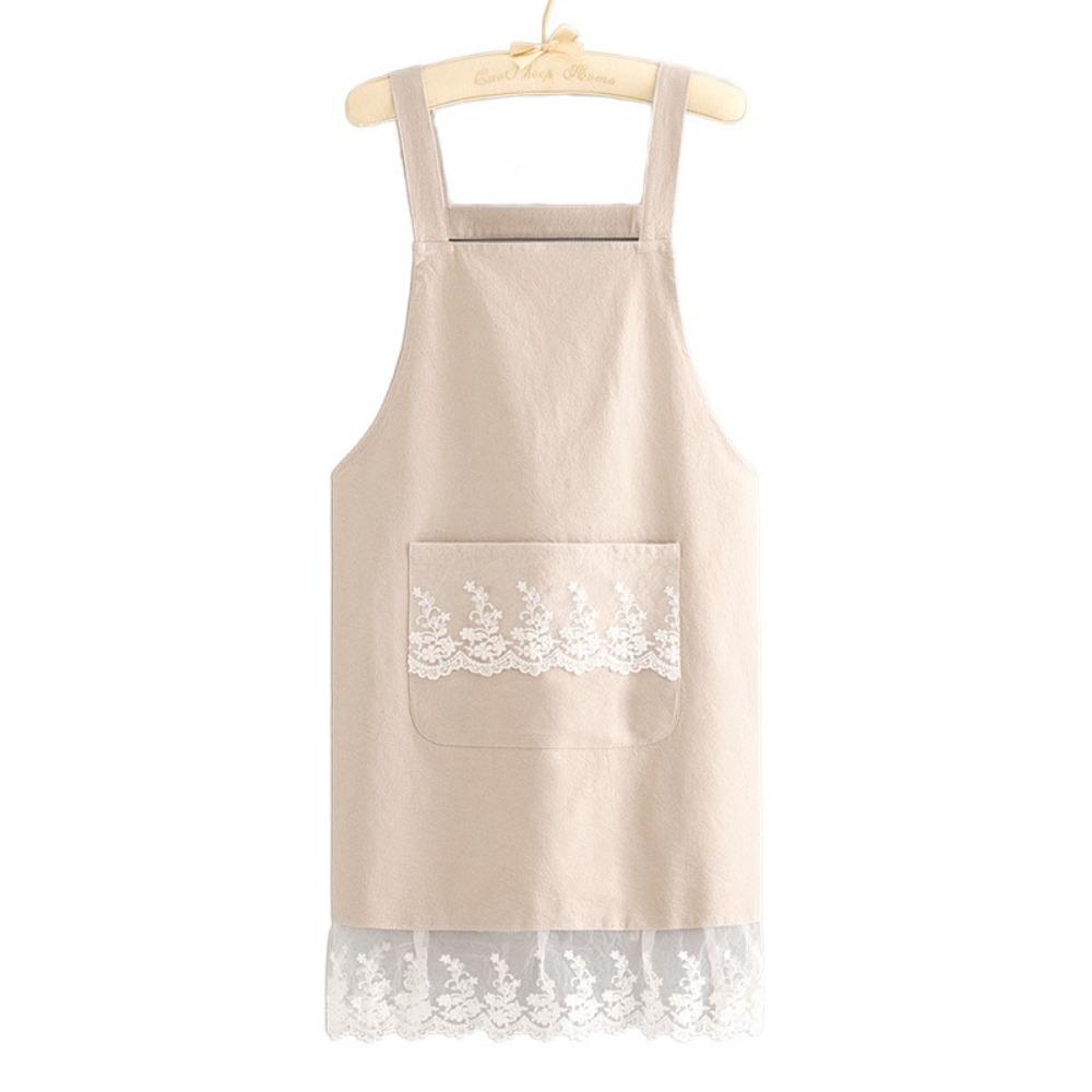 Cotton Kitchen Aprons Breathable Wear Resistant Restaurant Work Clothes Soft Anti fouling Coffee House Aprons Home