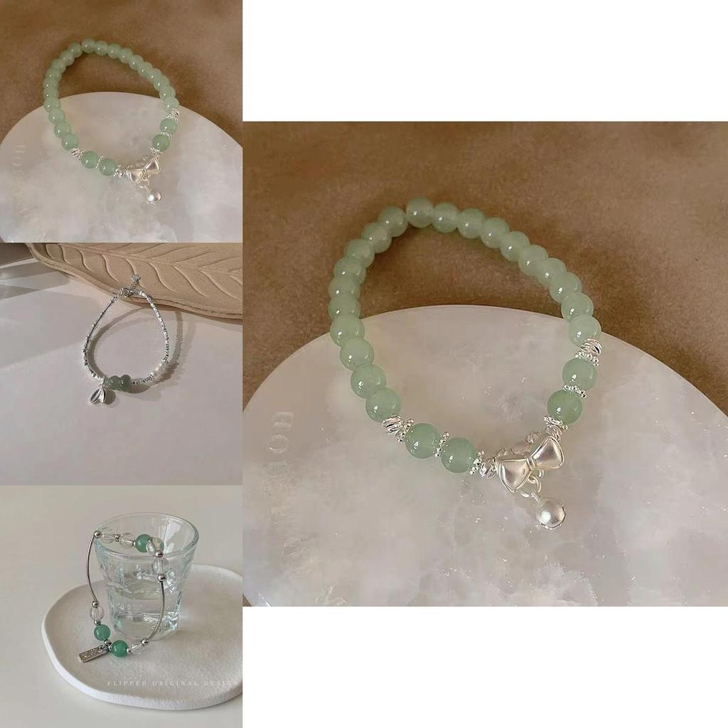 Exquisite Glass Gourd Pendant Bracelet For Women With Unique Geometric Design And Modern Chic Style