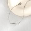 Good Meowning Paper Airplane Diamond Bracelet: Minimalist Summer Bangle for Women & Students