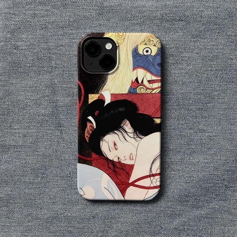 cute cat cartoon girl phone case for iphone 17 pro max 16 plus 15 14 13 11 silicone back cover for iphone 12 shell bumper