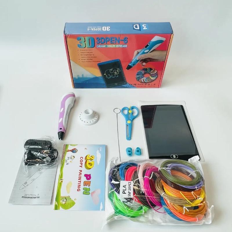 3D Printing Pen with Room Temperature Stereoscopic Feature - Sixth Generation High-End Handwriting Board