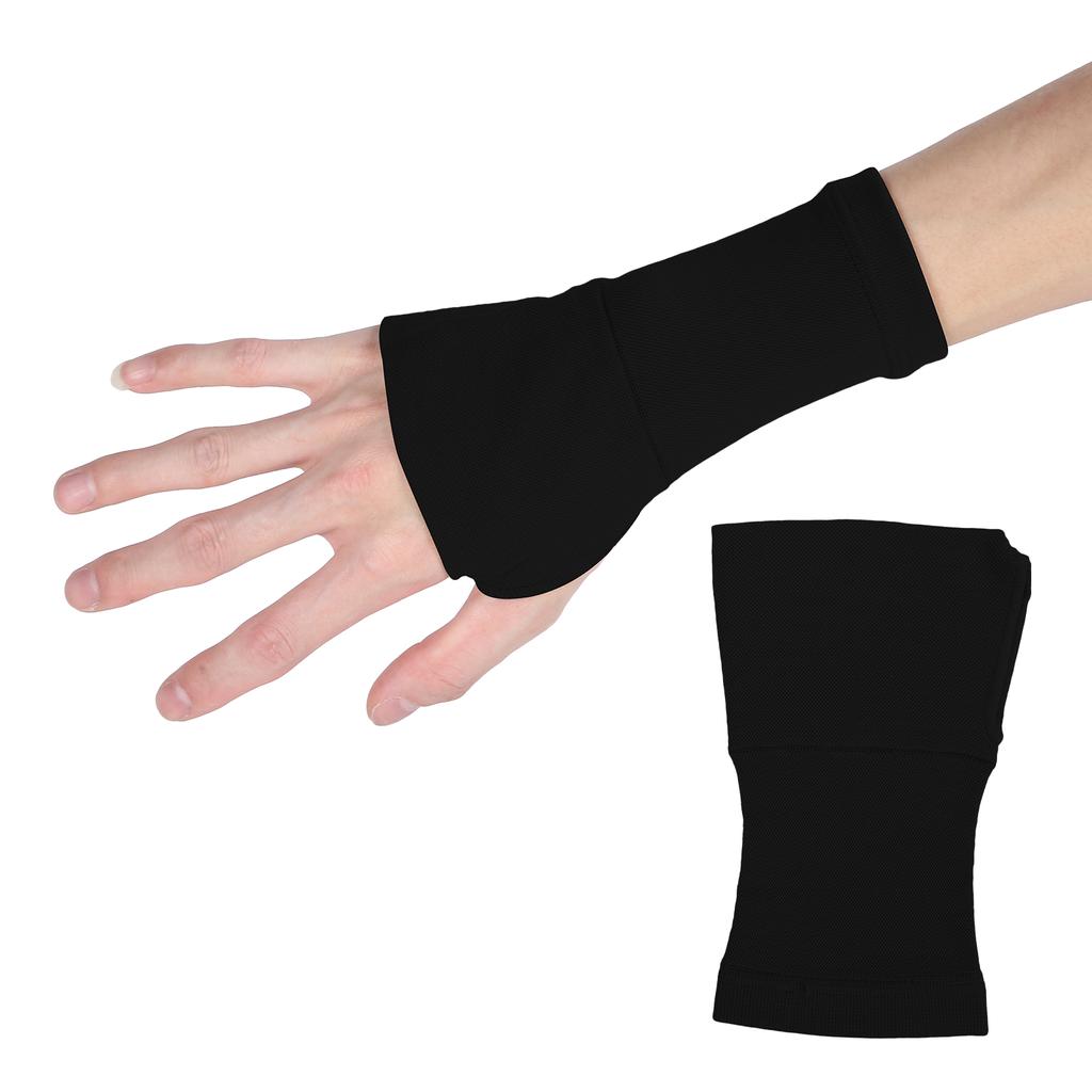Sport Kompressions-Handgelenksmanschette Handgelenkstütze für Karpaltunnelsyndrom SchwarzXXL