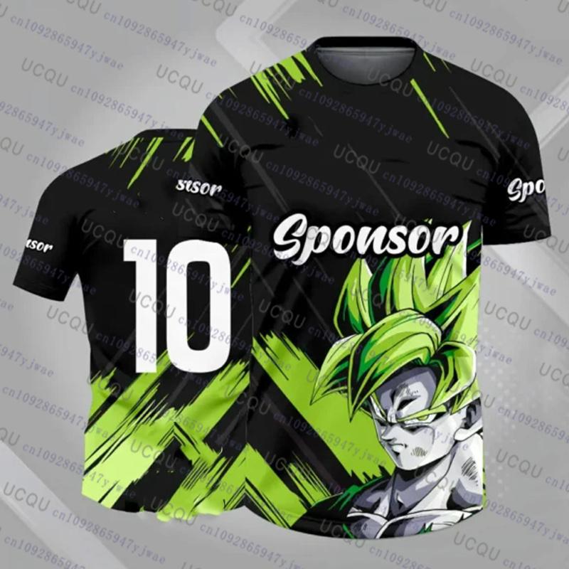 Fashion Men's Women's Goku Dragon Ball TShirt Fashion 3D Print Tee Clothes Funny Short Sleeve Crewneck Bandai Cosplay Tshirt