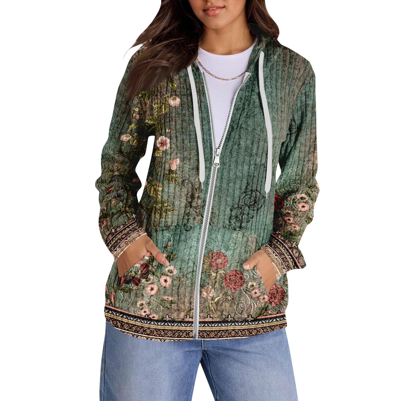 

Толстовки с капюшоном для женщин, модные топы, повседневная осенняя мода, свитшот с длинным рукавом и карманами, легкий пуловер M