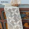 DIY Hollow Out Cotton Thread Crochet Lace Clothing Sewing Fabric For Curtains Lace Tables Runners Clothing Accessories 13cm-17cm