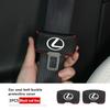 Car Seat Belt Buckle Cover Leather Protector Anti-collision Case For Lexus UX250h RX450h RX300 GX470 CT200h RX400h NX300h RX350
