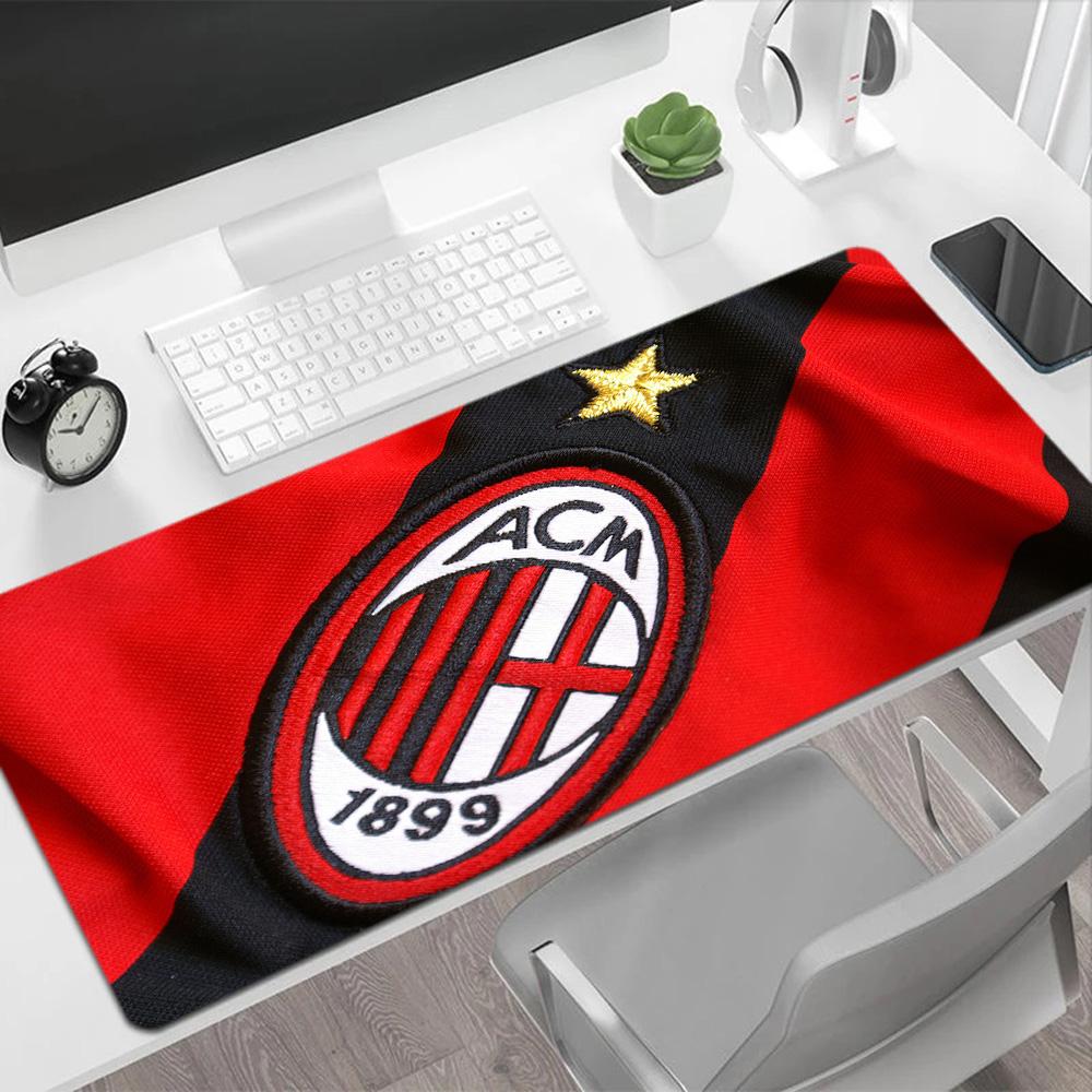 Ac Milan Crest Close-up Large Mouse Pad Gaming Laptop Mouse Pad Computer Desk Mat Non-Slip Rubber Bottom Perfect Gift for Gamers