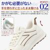 Sneakers for Comfortable for Pregnant Synthetic [KENPO] Hands-Free Women, Slip-on, Lightweight, Waterproof, 3.5cm Platform, Cushioned, Walking,