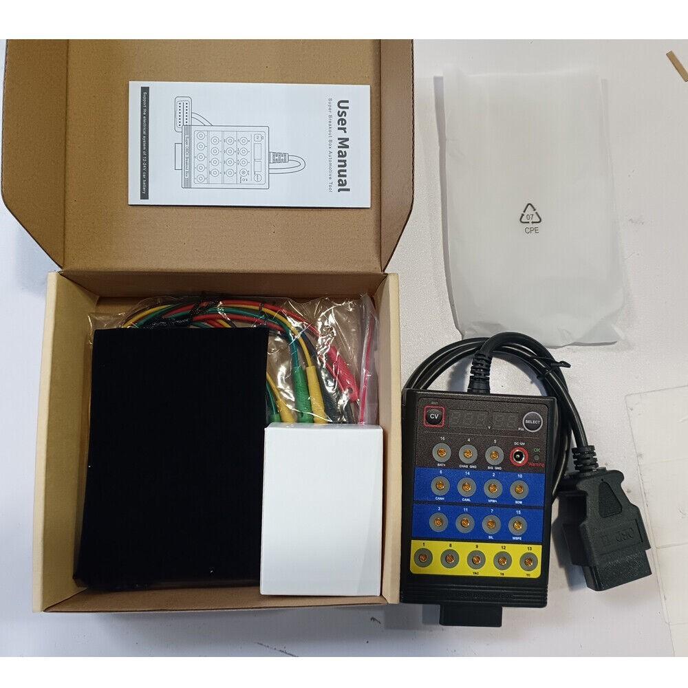 OBD2 Breakout Box Auto OBDII Protocol Detector 16-Pin CAN Bus Test Breakout