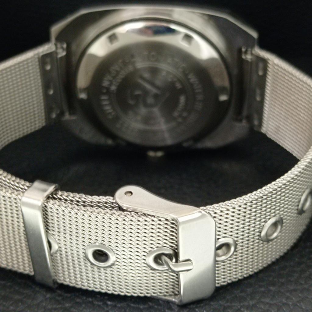 VINTAGE RICOH R31 AUTOMATIC JAPAN MENS BLACK COLOR DIAL WATCH A707931-1