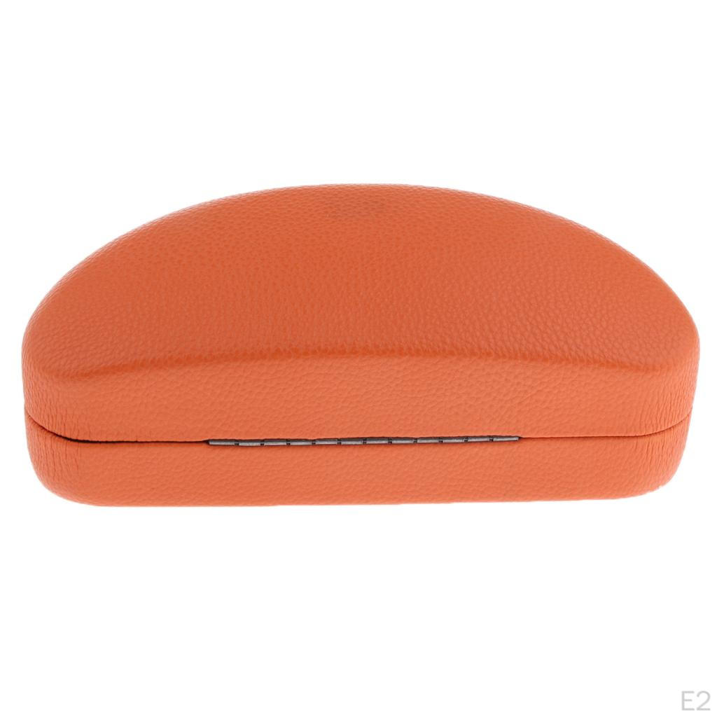 Portable Large Metal Rigid Eyeglass Case Sunglasses Protective