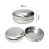 High Quality Hollow Out with Holes Aluminum Tin Container 8 Styles Metal Empty Can Lip Balm Candle Jar