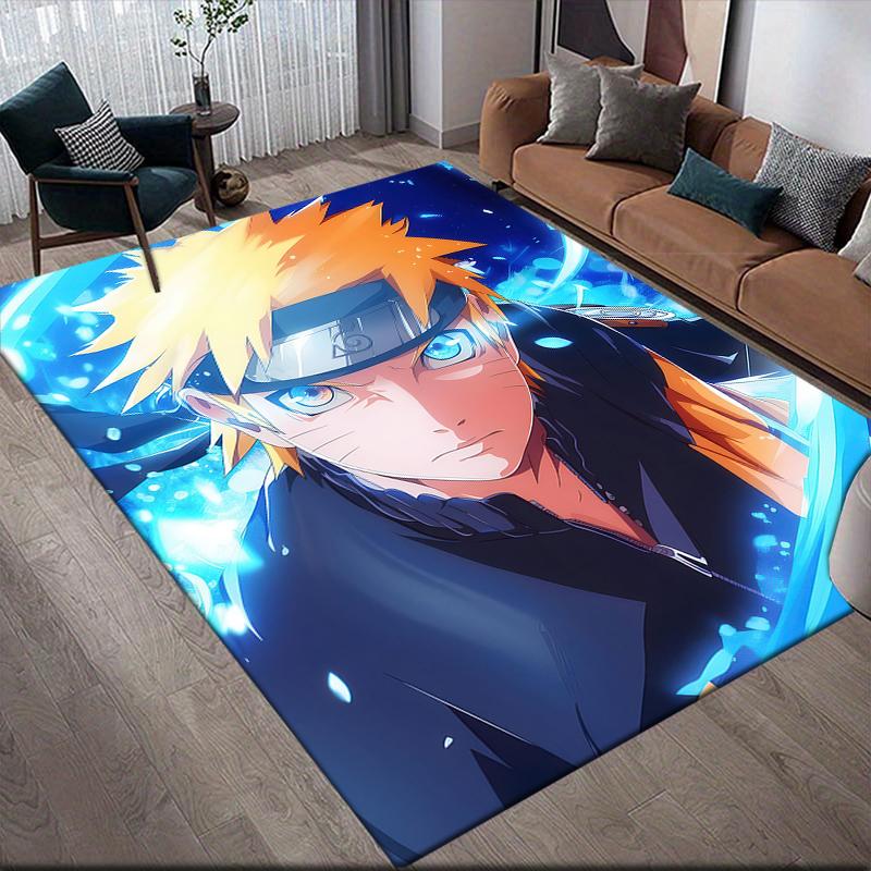 

Naruto Uzumaki Square Area Rug, Non-Slip Floor Mat for Living Room, Perfect Gift for Naruto Fans.chl 60x90cm