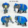 MOC Animal Scene Building Blocks Zoo Elephants Giraffes Chimpanzee Camels Goats Camel Parrots Pigeon Accessories Bricks Toys N09
