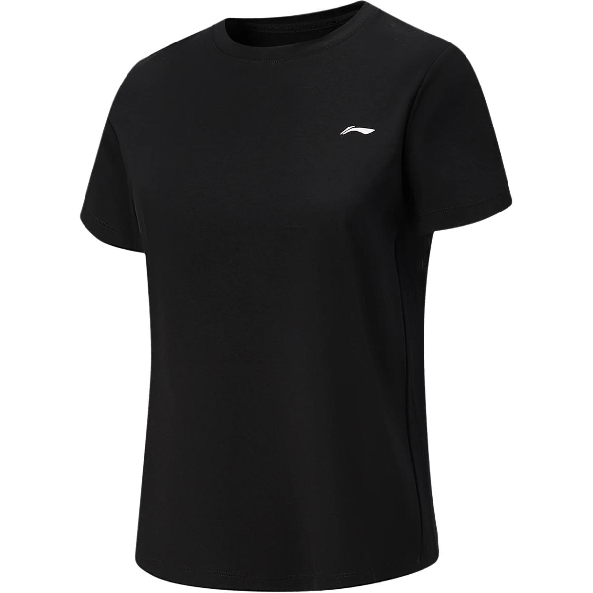 Li-Ning Comfortable Moisture-Wicking Loose Short Sleeve T-Shirt Women tops ATSW426-1 S