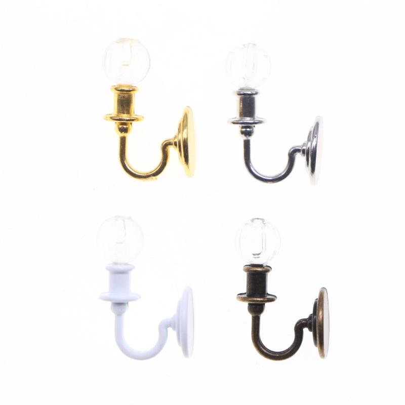 1Pcs Dollhouse Miniature Alloy Ceiling Lamp Hanging Lamp Mini LED Light Model Doll Furniture Toy Home Decoration