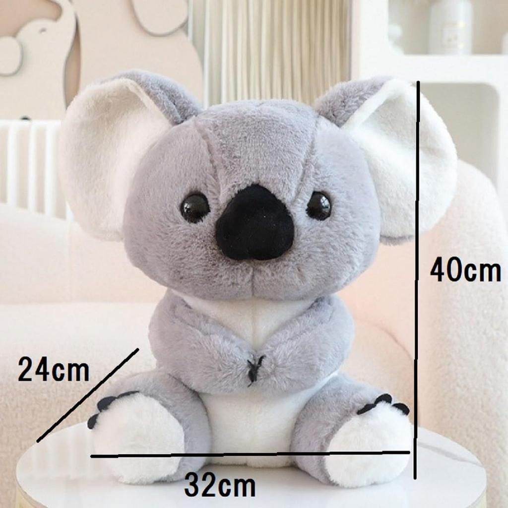 Koala Plüsch Körperkissen 40cm (Grau)