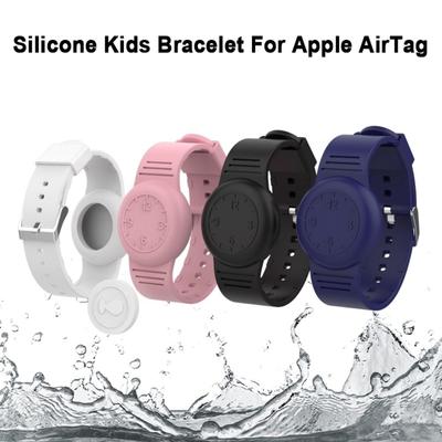 Neu Wasserdicht Für Apple Airtag Halter Armband Kinder Silikonhülle Armband Kinder Für AirTags Hülle Uhrenarmband