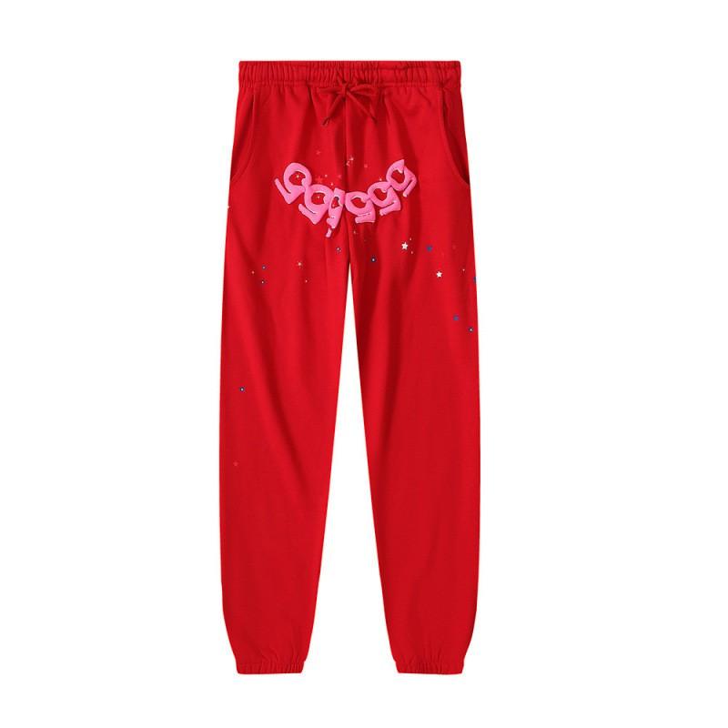 Sp5der Hoodie Unisex Oversized Cotton Pullover With Foil Letter Print Fall Casual Streetwear