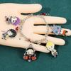 Demon Slayer Kimetsu No Yaiba Anime Bracelet DIY Charm Kamado Nezuko Pendant Cosplay Jewelry for Men And Women