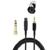 Durability Replacement Music Cable For K702 K712 K245 K240 K241 Q701 Headphones Cord With 6.35mm And 3.5mm Connectors