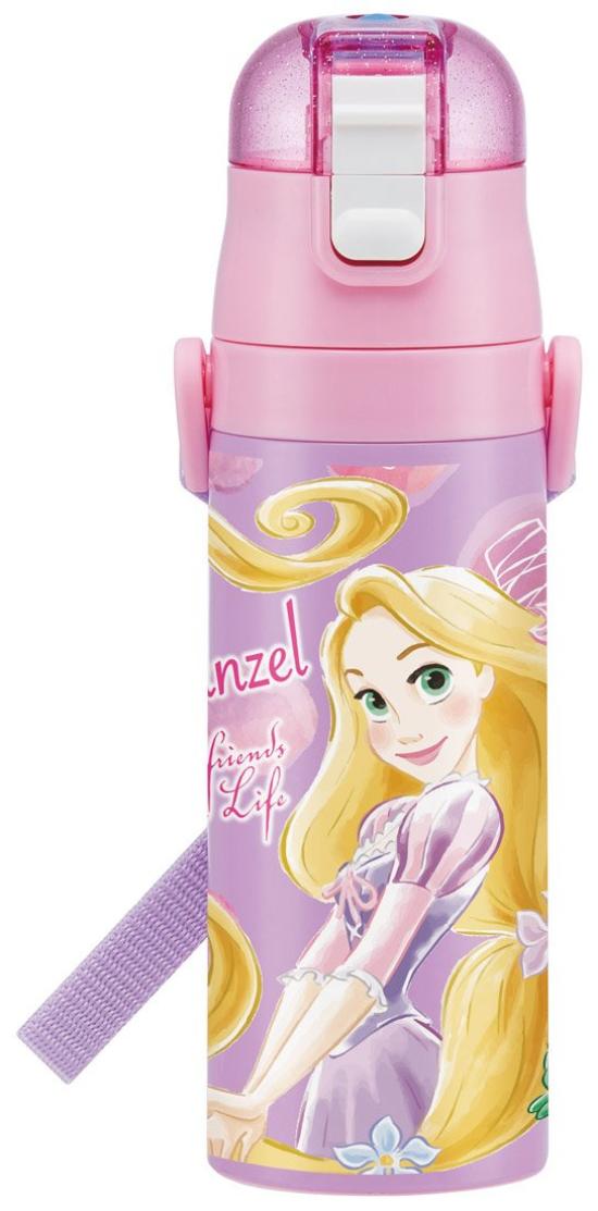 

Skater Children s Direct-Drink Stainless Steel Water Bottle, 470ml, Disney Rapunzel Design, 2018 Model, New Pattern, SDC4