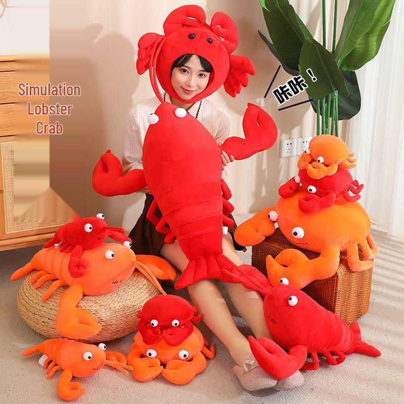 

Lobster & Shrimp Plush Doll - Cute Birthday Gift Standard
