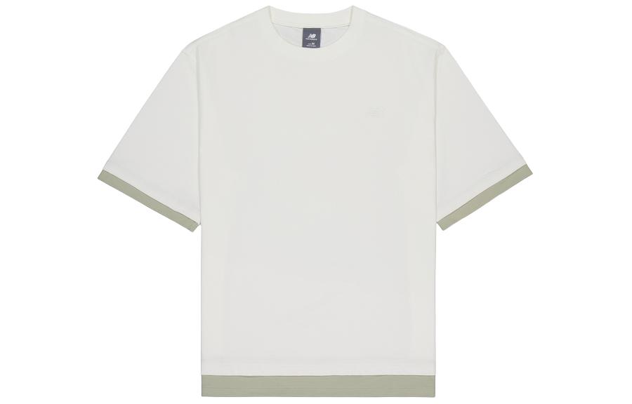 New Balance T Shirt Men's Ivory AMT42314-CIC