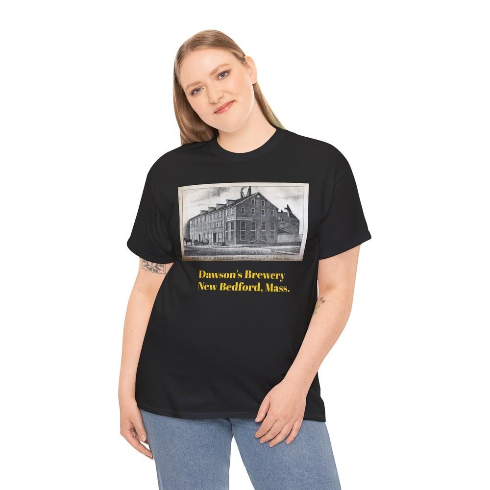 Dawson s Brewery Retro Tee, Beer Lovers Unisex Shirt - New Bedford, Mass, Heavy Unisex T-Shirt XXXXL