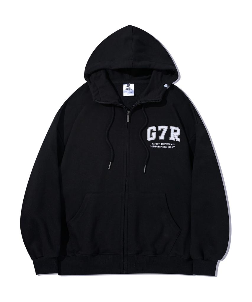 Ghost Republic G7R Arched Oversized Zip-Up Hoodie Ghz-271