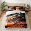 Ruby and Diamonds Duvet Cover Set King Queen Double Full Twin Single Size Bed Linen Set