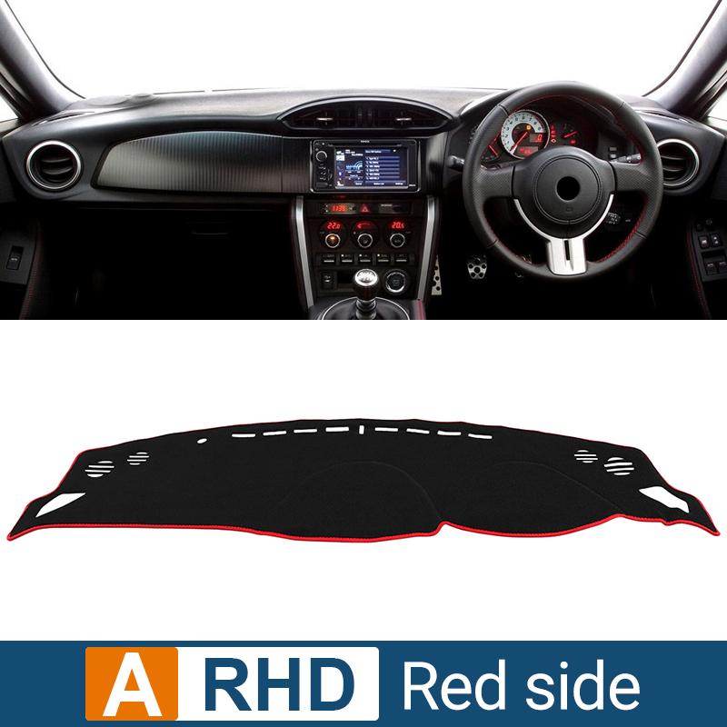 For Toyota 86 For Subaru BRZ 2012 2013 2014 2015 2016 2017 2018   Car Dashboard Sun Shade Cover Non-slip Mat Accessories