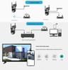 P11 Dual Lens 4G WiFi PTZ Outdoor Surveillance Camera with Dual Antennas and Dual Screens