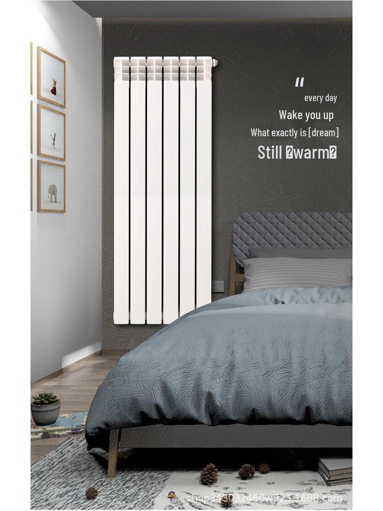 Bimetallischer Aluminium-Druckguss-Energiesparheizkörper für Heimheizung: Einzel- & Doppelkanal