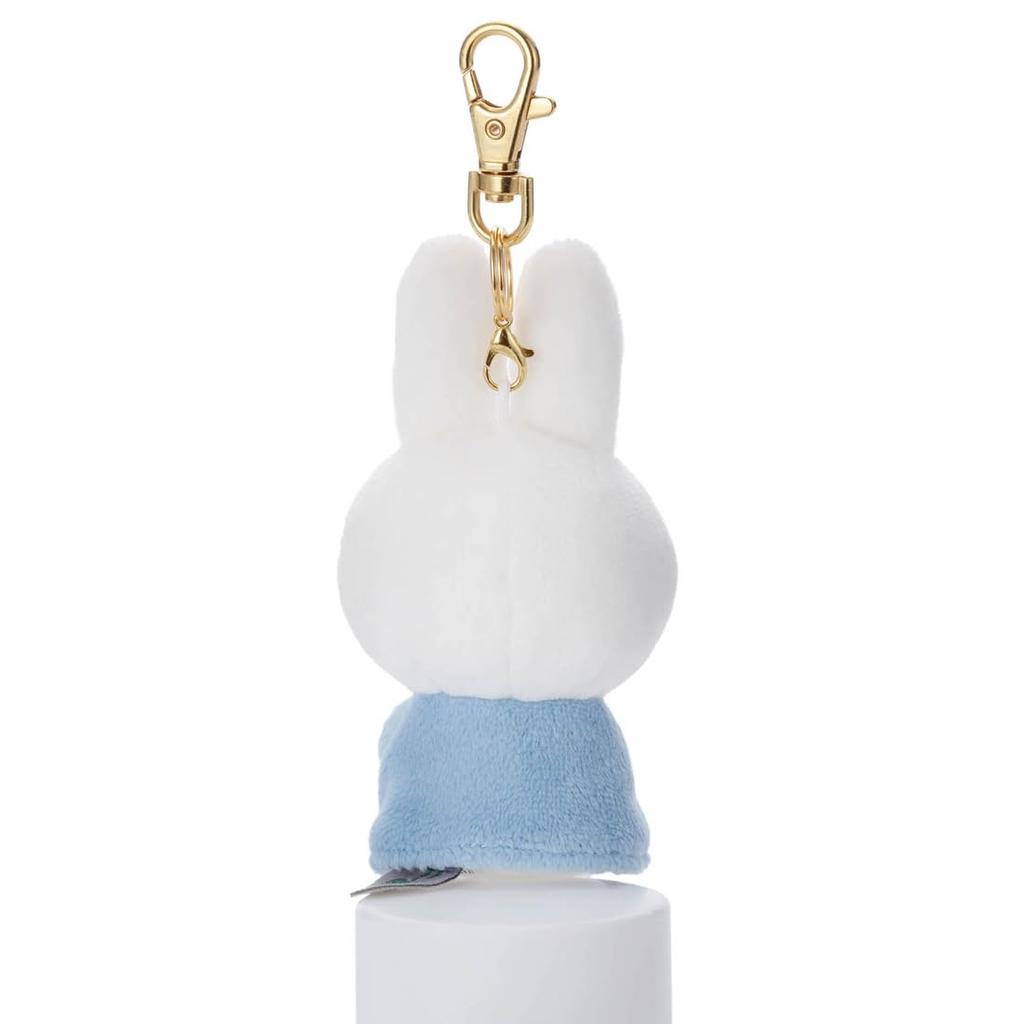 Takara Tomy Arts Bruna MIFFY MUSIC Key Charm Mascot Miffy Plush Approximately 15cm Tall (TAKARATOMY A.R.T.S) & Chokkori-san (Yellow Whistle) Toy,