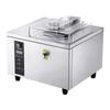 Commercial Hard Ice Cream Machine, 500W 5L Per Hour, Gelato Hard Serve Ice Cream Maker with 2.8L 304 Stainless Steel Cylinder, Auto Clean LED Panel
