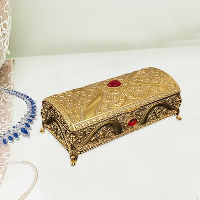 Decorative Metal Jewelry Box for Storing Bracelets And Earrings