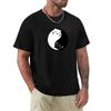 Cute Yin Yang Cats Tshirt Mechanic Work Tee Shirt