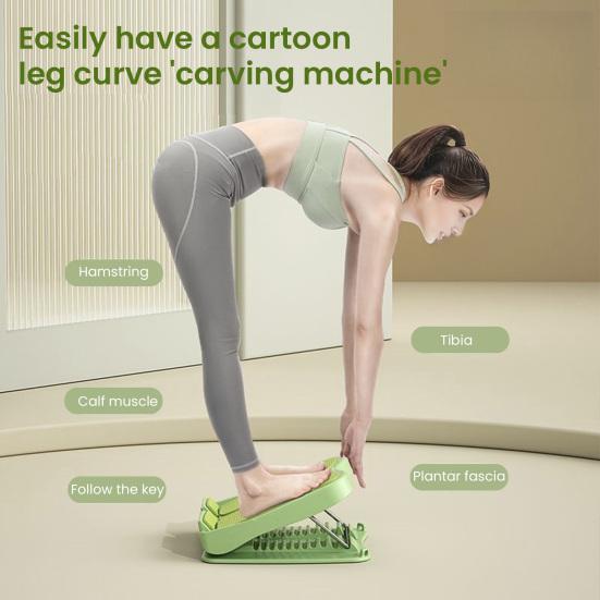 Calf Stretcher Slant Board 16 Levels Adjustable Foot Massage Physical Therapy Incline Board Men Women Ankle Mobility Training Workout Wedge