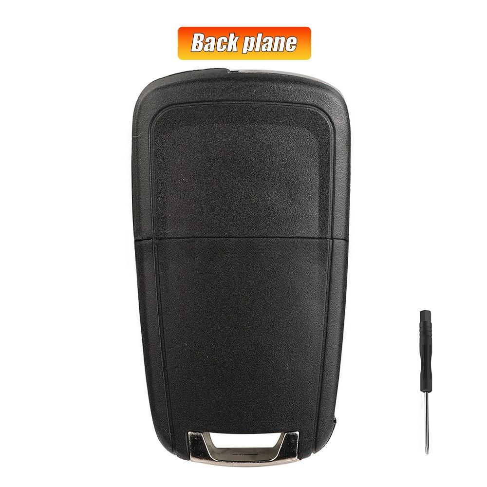 Flip Remote Car Key Shell Replacement with HU100 Blade for Chevrolet Cruze Lova Camaro Impala Spark & Opel Models 2 3 4 5 Button