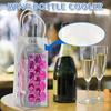1pc Outdoor PVC Cold - Insulated Bottle Bag - Ideal As A Red Wine Handbag, Ice Bag, Gift Bag for Beer & Ice Wine, Keeping Drinks Chilled On The Go