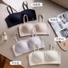 Traceless Strapless Female Tube Top, Non-slip and Anti-light, Small Breasts Gathered, Breathable and Fixed Integrated Bra