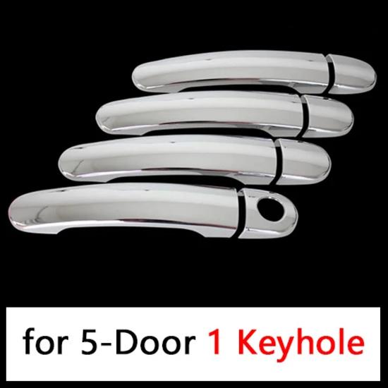 For VW GOL G5 G6 2009-2016 Fox Suran Cross Chrome Door Handle Covers Trim Set Car Accessories Car Styling Voyage Saveiro 2012