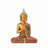 ThaiInfluenced Prayer Figurine Statue Meditative Buddha Praying for Buddhists,