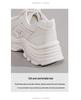 Autumn 2024 Women's Dad Sneakers - Korean Style, Versatile Thick Sole, Casual Student Shoes