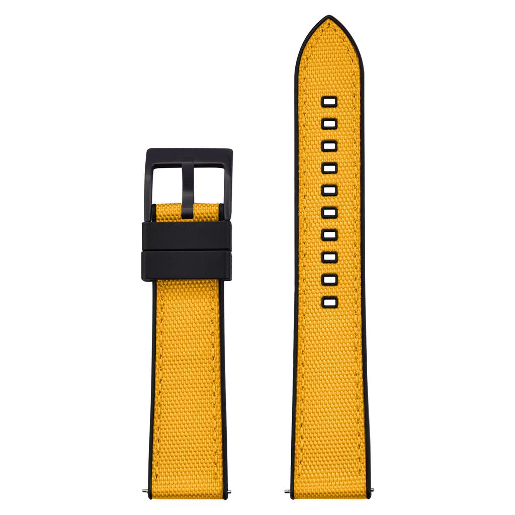 Premium Hybrydowy Nylon FKM Pasek do Zegarka 20mm 22mm Nowy Fluoro Guma FKM Nylonowe Paski do Zegarków Quick Release Dla Każdej Marki Zegarek Nurkowy