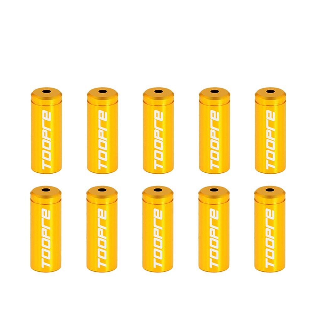 

Tube Plugs Bike Brake Bike Shift Ends Line Cap 4mm/5mm Bicycle Cable Cap Bike Brake Cable End Cap gold-4mm-Shift